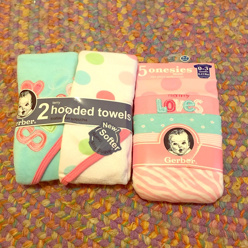 Towels and onesies